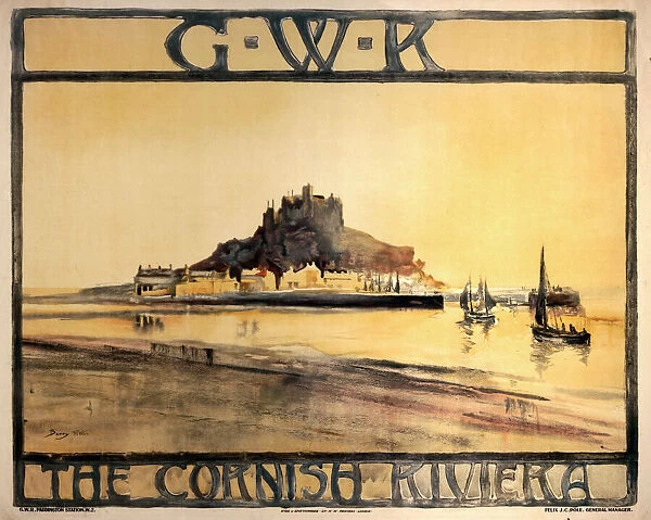 The Cornish Riviera, GWR poster, c 1925