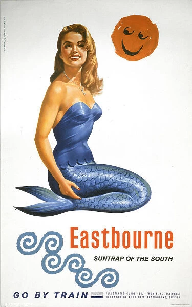 Eastbourne, Suntrap of the South, BR poster, 1961