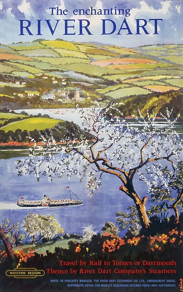 The Enchanting River Dart, BR poster, 1961