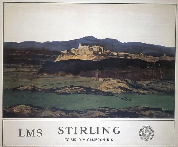 Stirling, LMS poster, 1923-1947