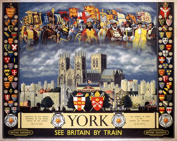 York, BR poster, 1956