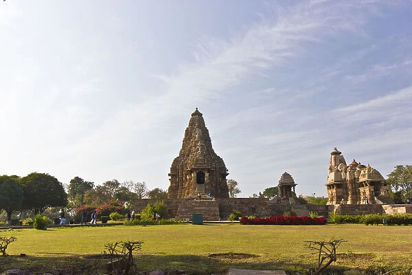 10th century built Kandariya Mahadeva Temple, Khajuraho, Chhatarpur District, Madhya Pradesh, India