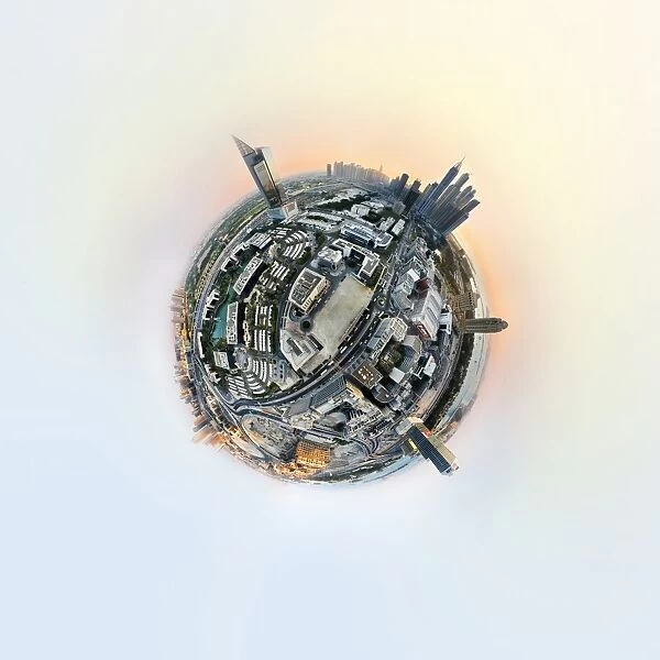 360A Aerial Dubai Media City