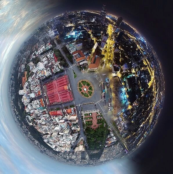 360A Little Planet of Saigons Day and Night