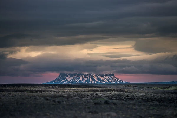 Askja Volcano from distance
