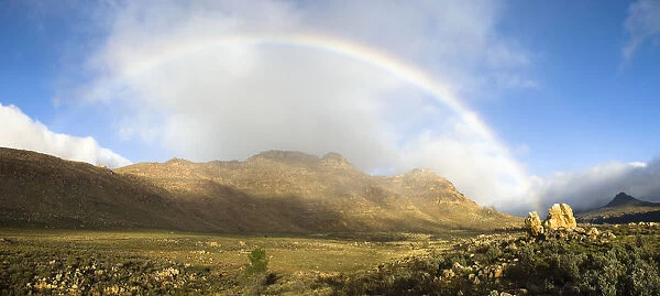 aspollo peak, cederberg mountains, color image, day, field, fynbos, horizontal, krom river