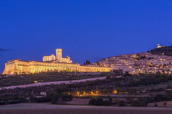 Assisi by night