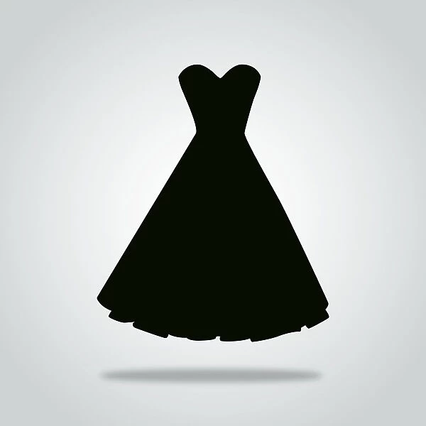 Black Cocktail dress icon