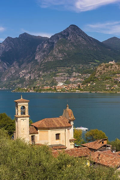 brescia, church, churches, europe, european, houses, iseo, iseo lake, italian, italy