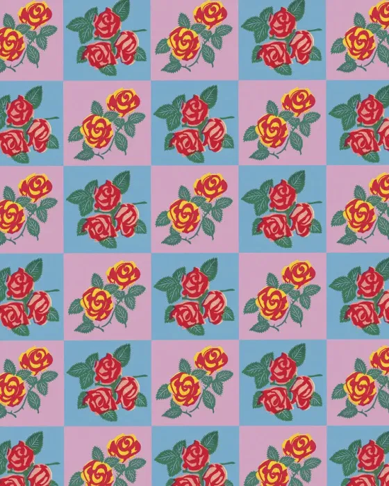 Framed Print : Rose Pattern Rose Pattern Art Print Framed Print : Rose Pattern Rose Pattern Art Print
