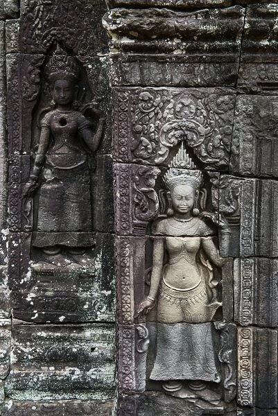 Carvings at Banteay Kdei Temple