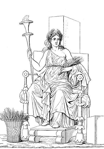 Ceres, Roman goddess of agriculture, fertility and marriage