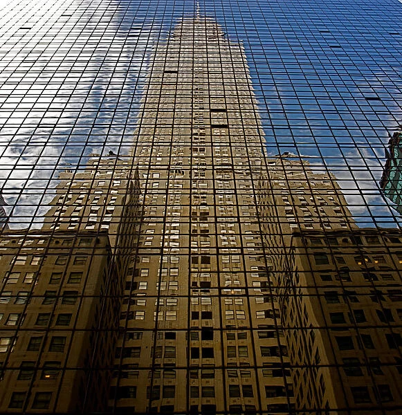 The Chrysler Building Reflected
