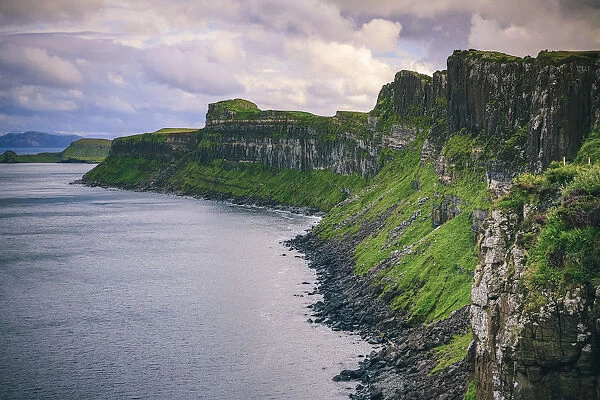The cliffs of Kilt Rock, Isle of Skye, Scotland