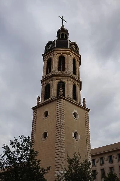 Clock Tower Chapelle de la CharitA, Place Bellecour, Lyon, France