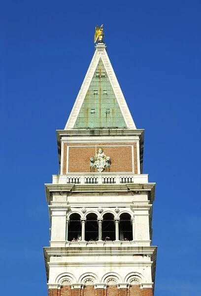 Clocktower Campanile St Marks Square, Venice, Italy
