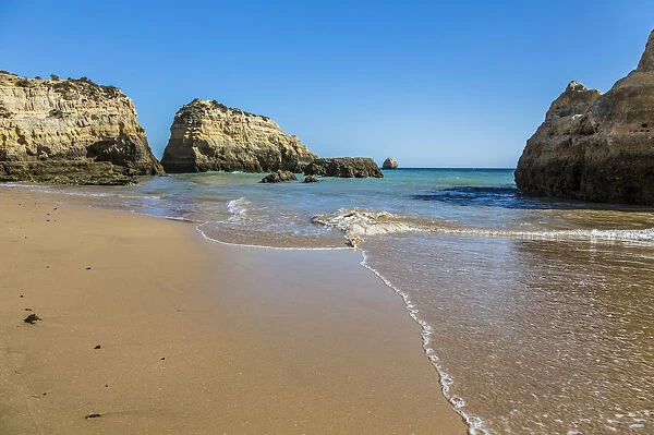 Coast, Praia da Rocha, Portimao, Algarve, Portugal, Europe, Atlantic Ocean