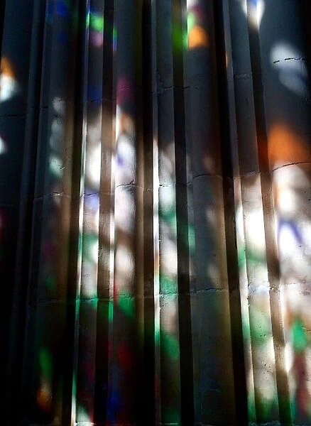 Colored Light from Stained Glass