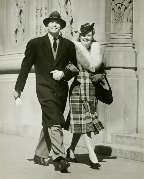 Couple Walking Arm In Arm In Street Photos Framed Prints Puzzles Posters