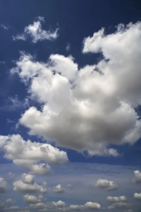 Framed Print : Cumulus clouds and altocumulus clouds Print Framed Print : Cumulus clouds and altocumulus clouds Print