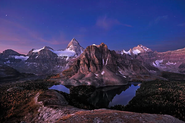 Dawn at Mt. Assiniboine