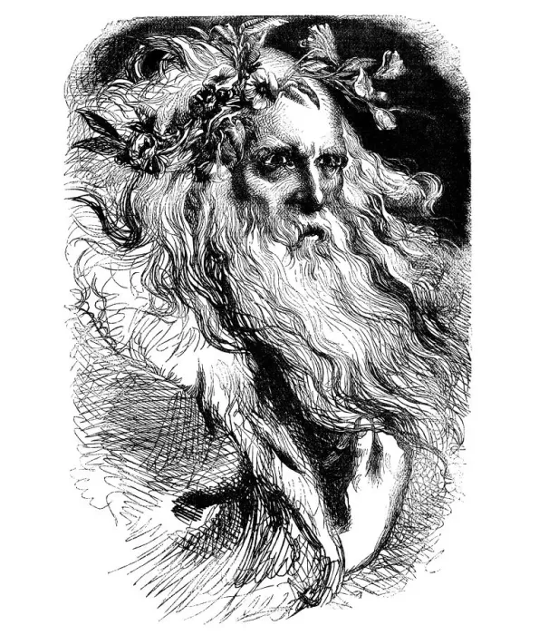 Framed Print : King Lear Print - Digital Artwork Framed Print : King Lear Print - Digital Artwork