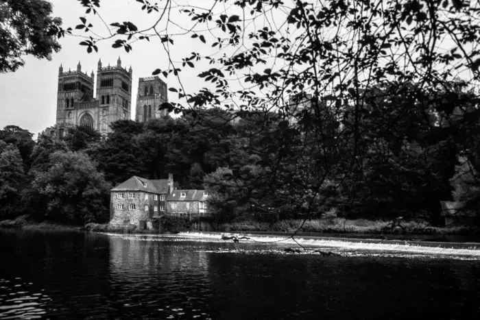 Framed Print : Durham Print: A View of the Norman Cathedral Framed Print : Durham Print: A View of the Norman Cathedral