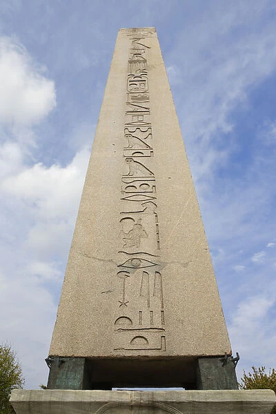 Egyptian Obelisk, Hippodrome, At Meydani, Istanbul, Turkey, Europe, Istanbul, European side, Istanbul Province, Turkey, European side