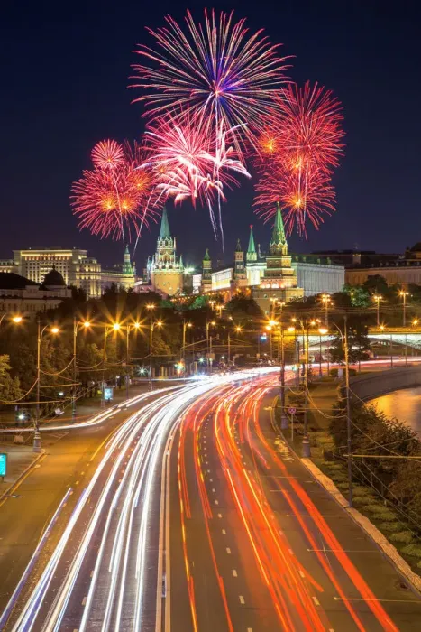Framed Print : Firework over Kremlin Print Framed Print : Firework over Kremlin Print