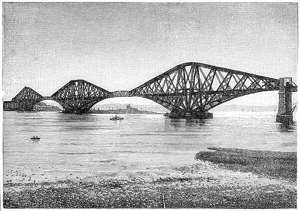 Forth Bridge near Edinburgh