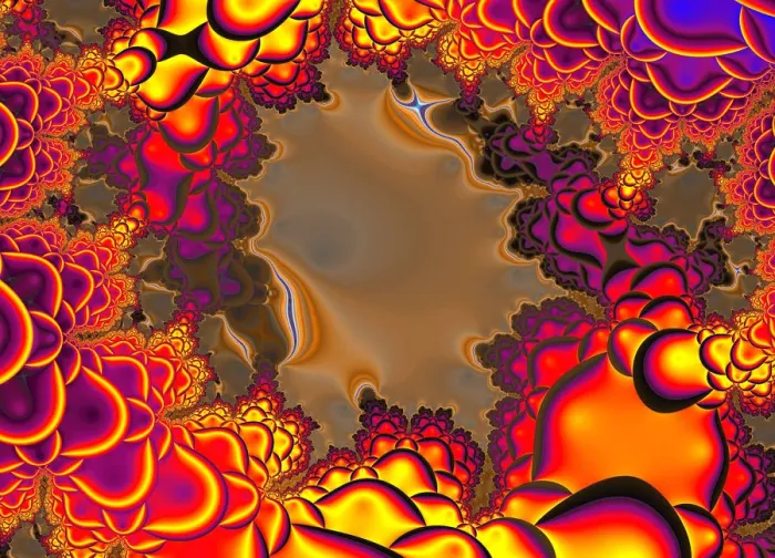 Framed Print : Fractal Abstract Print Framed Print : Fractal Abstract Print