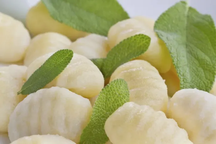 Framed Print : Gnocchi Basil Print Framed Print : Gnocchi Basil Print