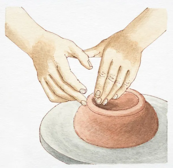Hands sales molding clay