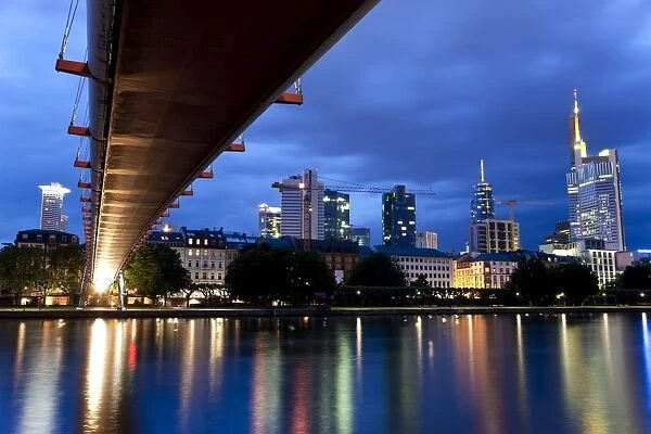 Holbeinsteg Bridge, Frankfurt, Germany