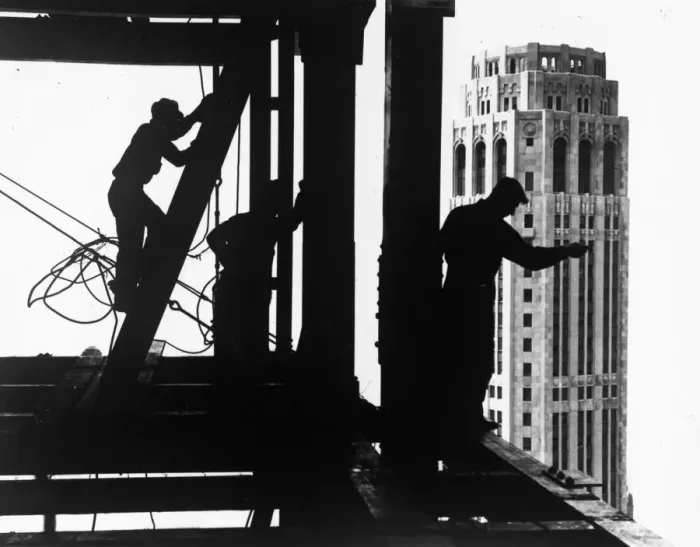 Framed Print : High Work 1925 Steel Workers Print Framed Print : High Work 1925 Steel Workers Print