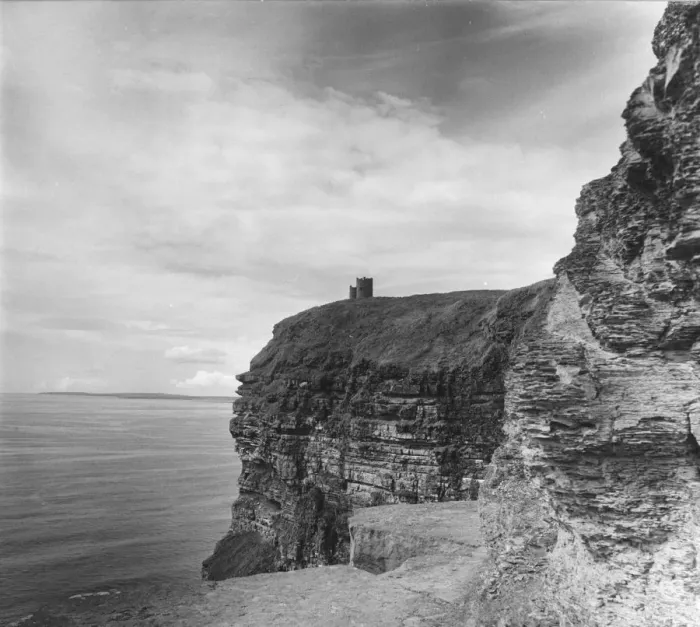 Framed Print : Fine Art Storehouse Print: The Moher Cliffs circa 1950 Framed Print : Fine Art Storehouse Print: The Moher Cliffs circa 1950