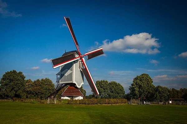 hystorical windmill in Lomel Belgium