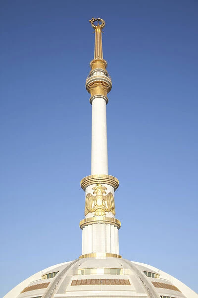 Independence Monument, Ashgabat, Ashkhabad or Asgabat, Ahal Province, Turkmenistan