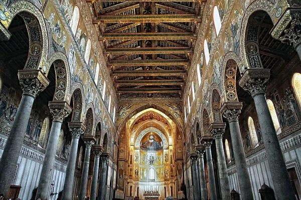 Interior of the Cathedral of Monreale