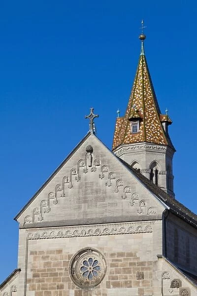 Johanniskirche, St. Johns church, Romanesque, Schwaebisch Gmuend, Baden-Wuerttemberg, Germany, Europe