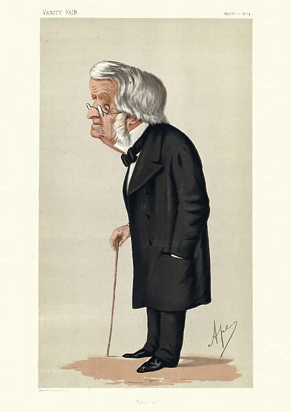 John Arthur Roebuck, Victorian British politician, Vanity fair caricature