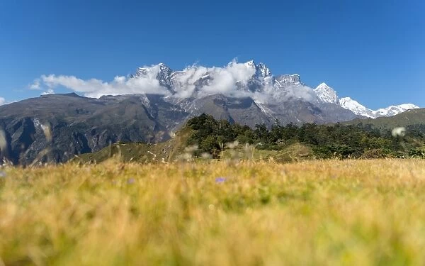 Kongde Ri mountain peak, Everest region