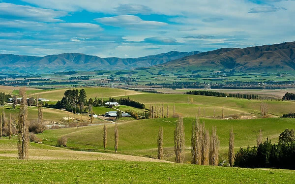 Landscape of south island in New Zealand