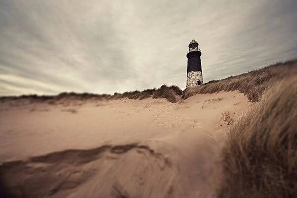 Lookout. Lighthouse at Spurn point