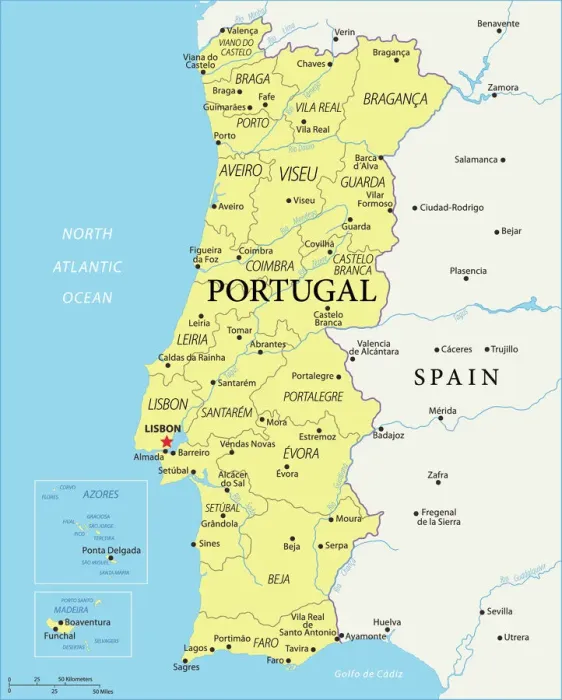 Framed Print : Portugal Reference Maps Print - 977815000 Framed Print : Portugal Reference Maps Print - 977815000