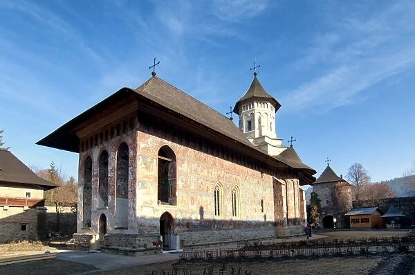 Moldovita Monastery exterior