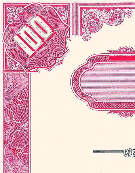 One Hundred Note Certificate