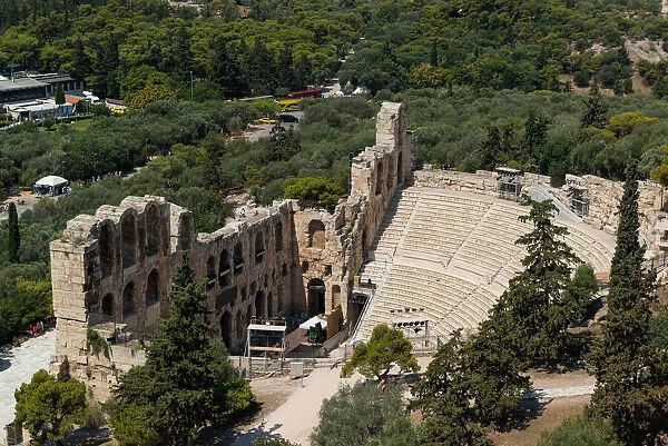 Odeon of Herodes Atticus in Athens