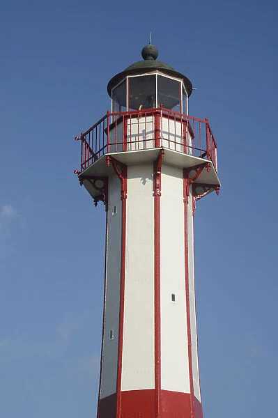 The old lighthouse, built in 1865, Ystad, Skane, Sweden