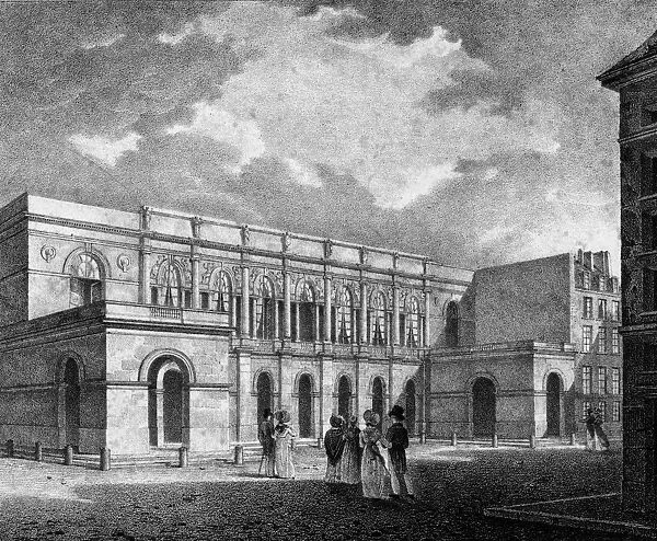 The Opera. circa 1800: The Royal Academy of Music in Paris, later the Paris Opera